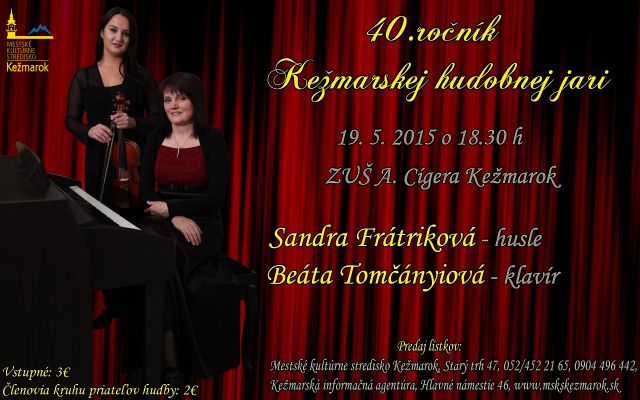40. ročník Kežmarskej hudobnej jari
